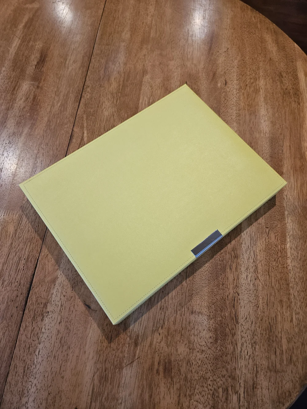 Stackables Yellow Jewelry Organizer Box with Beige Lining